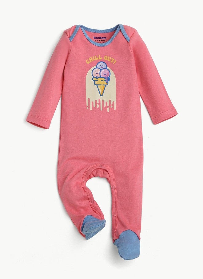 BONTOTS Girls Printed Sleepsuit - Image 2